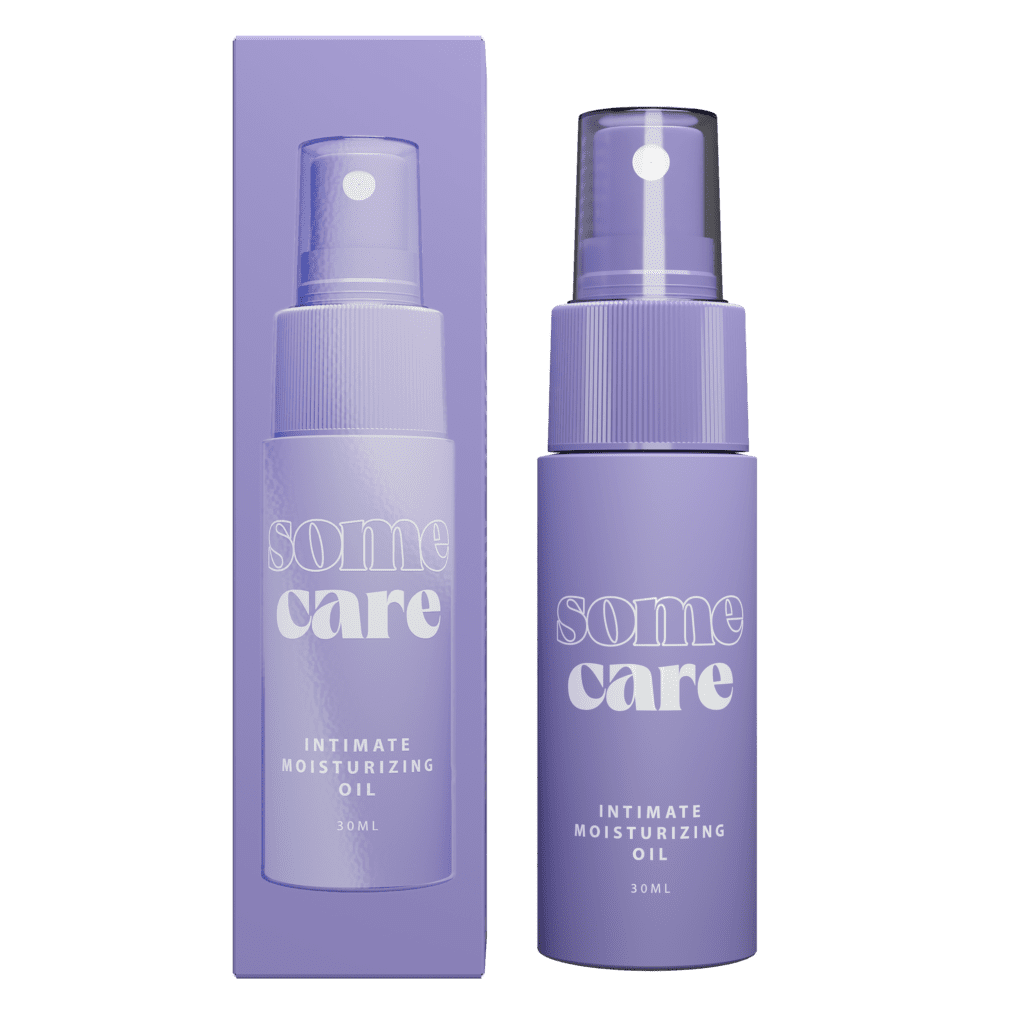 SOME CARE - Intimate Moisturizing Oil - Front + box